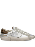 Philippe Model Paris Prsx Leopard-Print Low Trainers — Same as shown — Size US M 3.5 - US W 5 — Front View