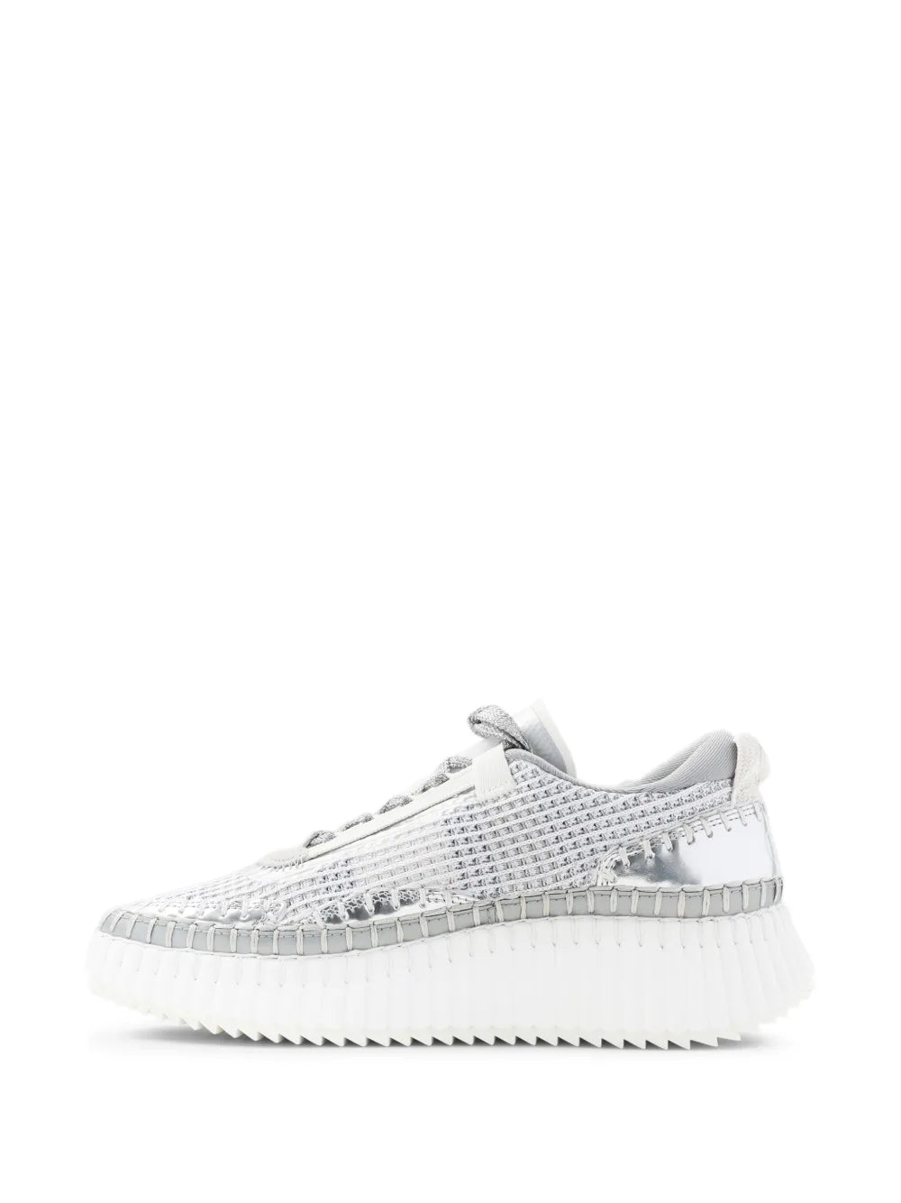 Chlo ama Platform — Grey — Size US M 3.5 - US W 5 — Back View