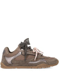 PINKO Lace-Up — Dark Brown — Size US M 3.5 - US W 5 — Front View