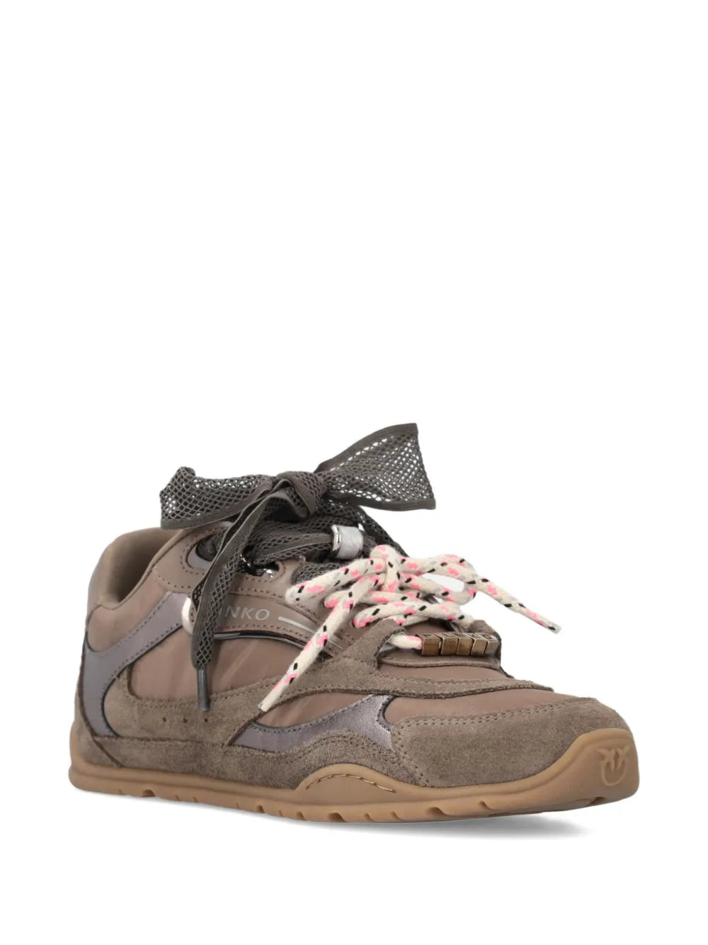 PINKO Lace-Up — Dark Brown — Size US M 3.5 - US W 5 — Side View