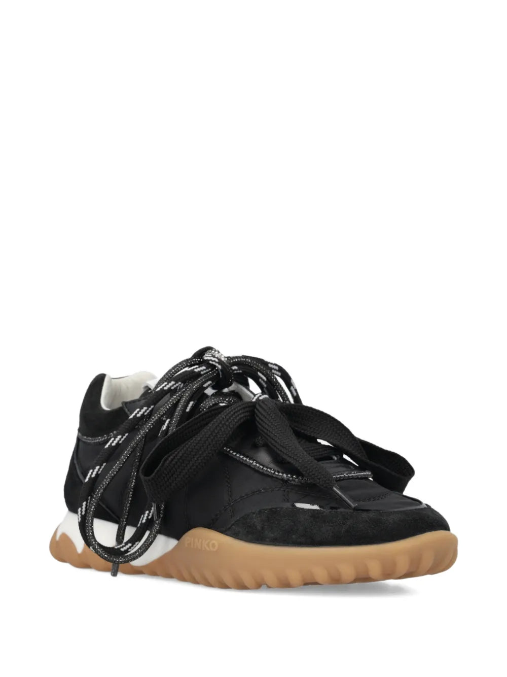 PINKO Lace-Up Black — Black — Size US M 3.5 - US W 5 — Side View