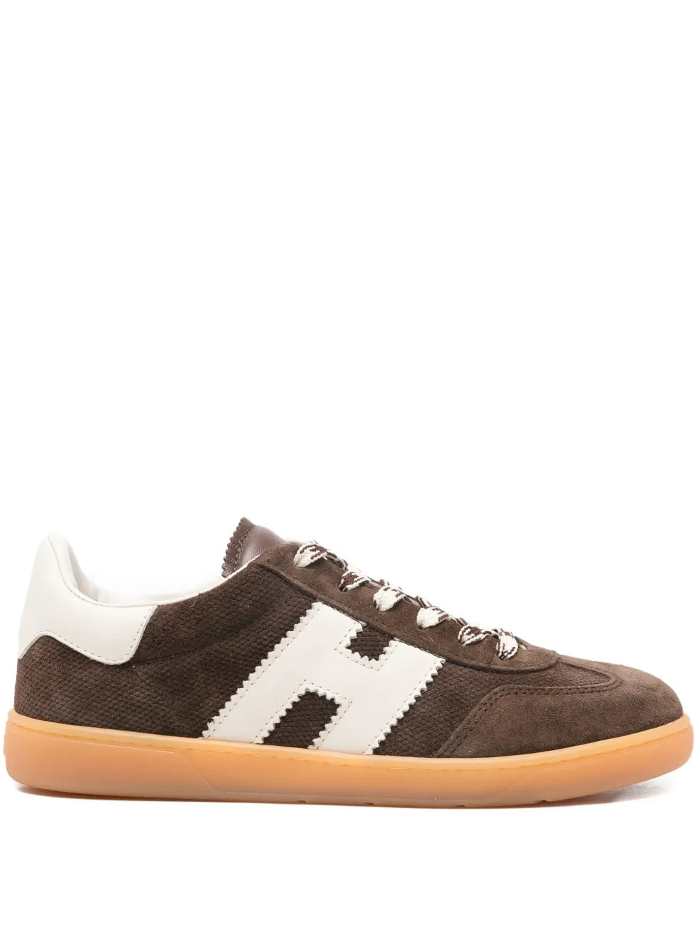 Hogan Cool Suede — Dark Brown — Size US M 3.5 - US W 5 — Front View
