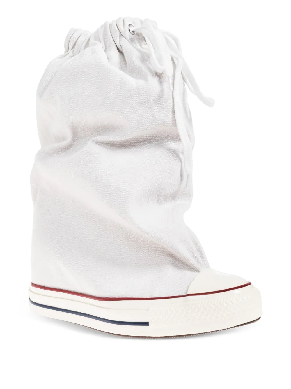Converse X Vaquera Chuck Taylor All Star Xhi Slouch — White — Size US M 3.5 - US W 5 — Side View