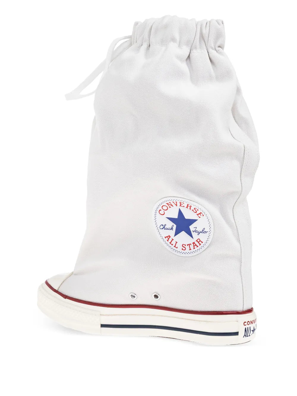 Converse X Vaquera Chuck Taylor All Star Xhi Slouch — White — Size US M 3.5 - US W 5 — Top View