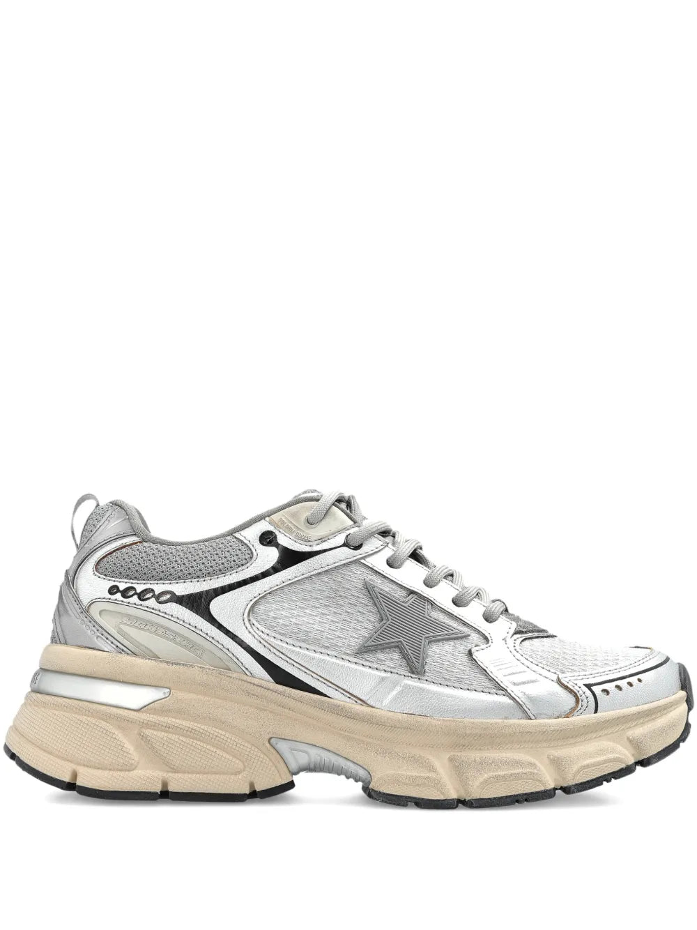 Golden Goose Lightstar — Grey — Size US M 3.5 - US W 5 — Front View