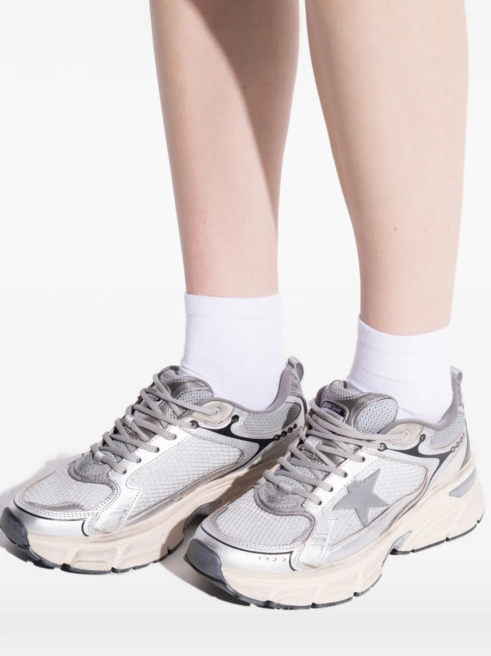 Golden Goose Lightstar — Grey — Size US M 3.5 - US W 5 — Detail View