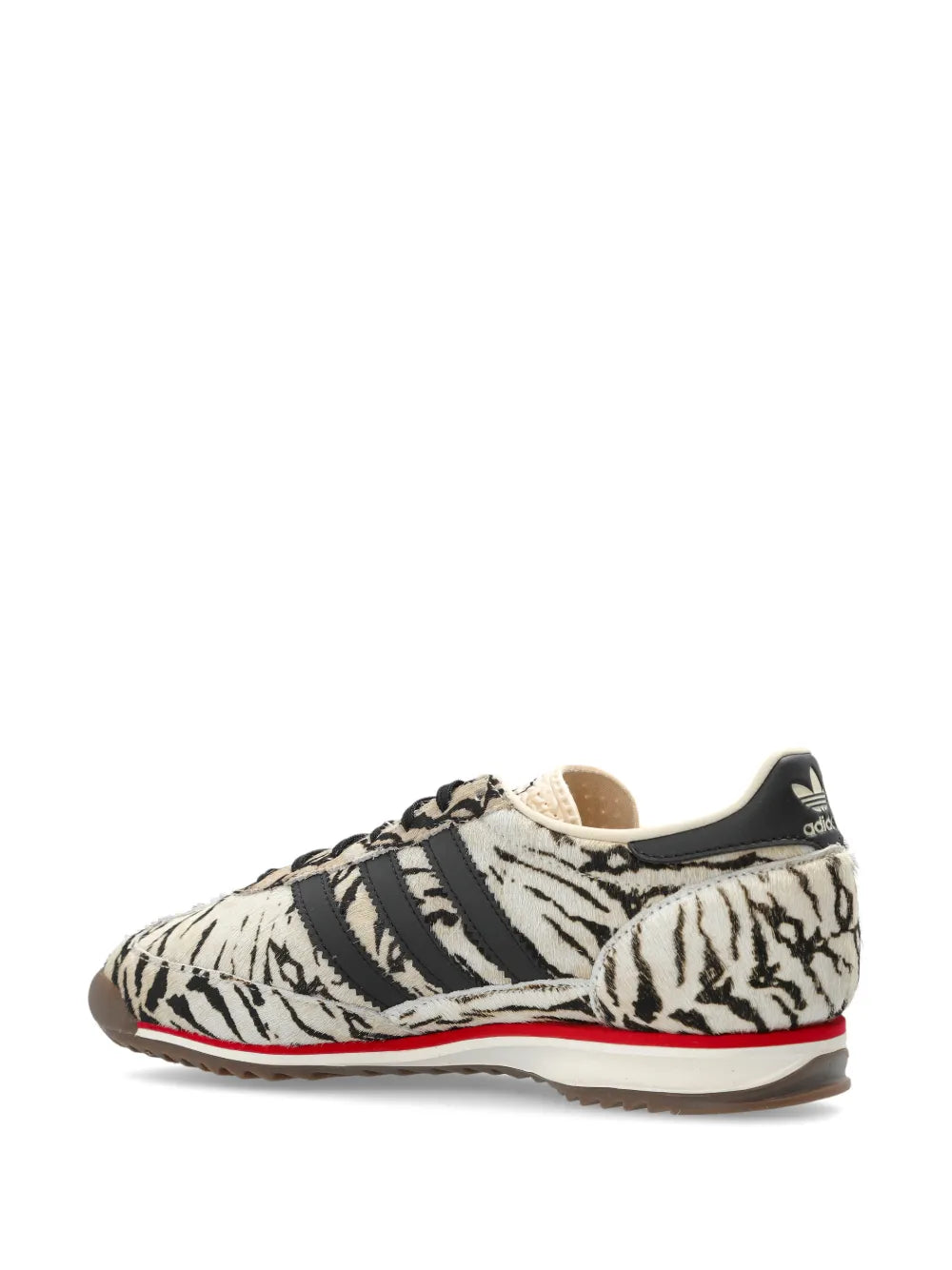 adidas Sl 72 Og Animal-Print Leather — White — Size US M 3.5 - US W 5 — Back View