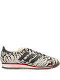 adidas Sl 72 Og Animal-Print Leather — White — Size US M 3.5 - US W 5 — Front View