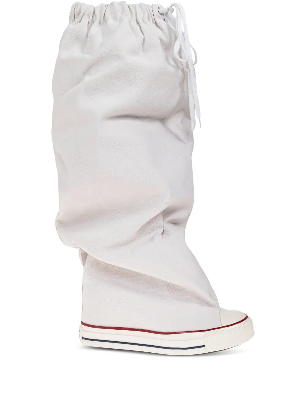 Converse X Vaquera Chuck Taylor All Star Xhi Slouch — White — Size US M 3.5 - US W 5 — Front View