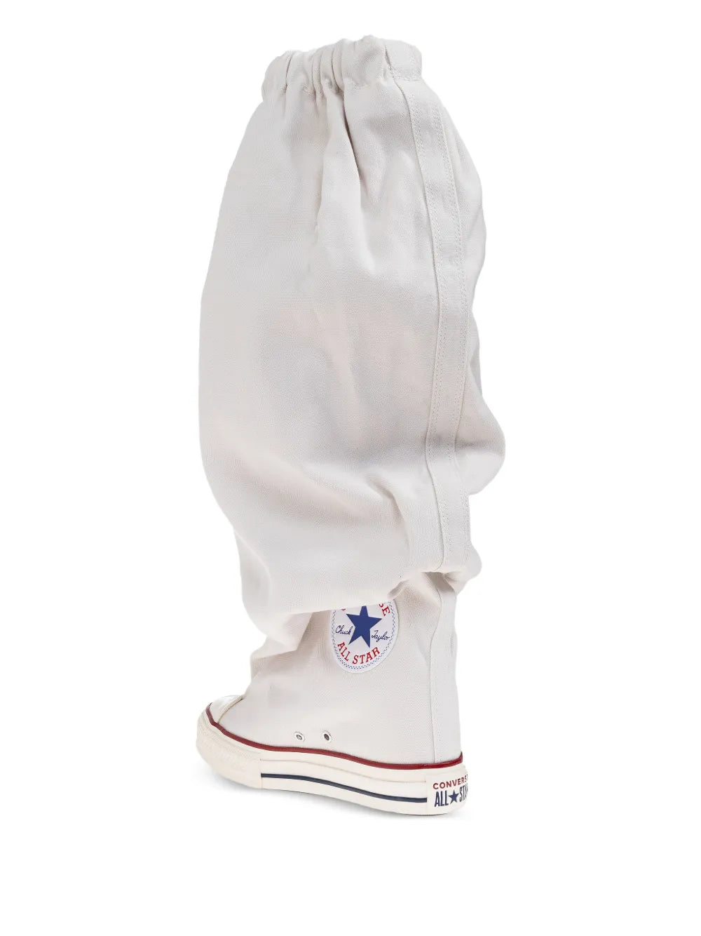 Converse X Vaquera Chuck Taylor All Star Xhi Slouch — White — Size US M 3.5 - US W 5 — Back View