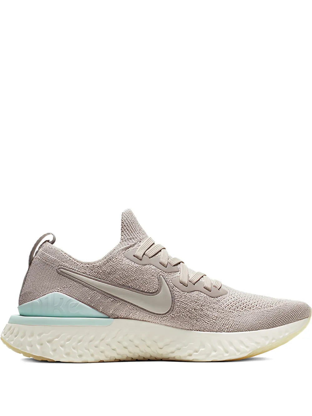 Nike Epic React Flyknit 2 Trainers — Grey — Size US M 3.5 - US W 5 — Front View