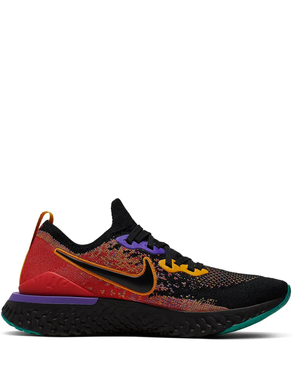 Nike Epic React Flyknit 2 Running — Black — Size US M 3.5 - US W 5 — Front View