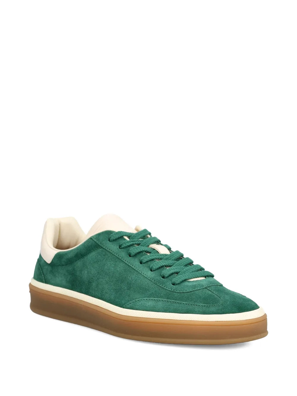 Loro Piana Tennis Walk Suede — Green — Size US M 3.5 - US W 5 — Side View