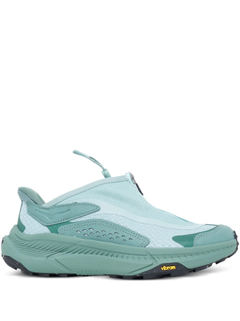 HOKA Zip Trainers — Green — Size US M 3.5 - US W 5 — Front View