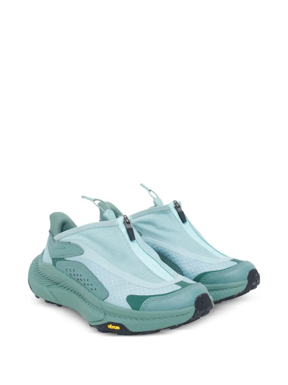 HOKA Zip Trainers — Green — Size US M 3.5 - US W 5 — Side View
