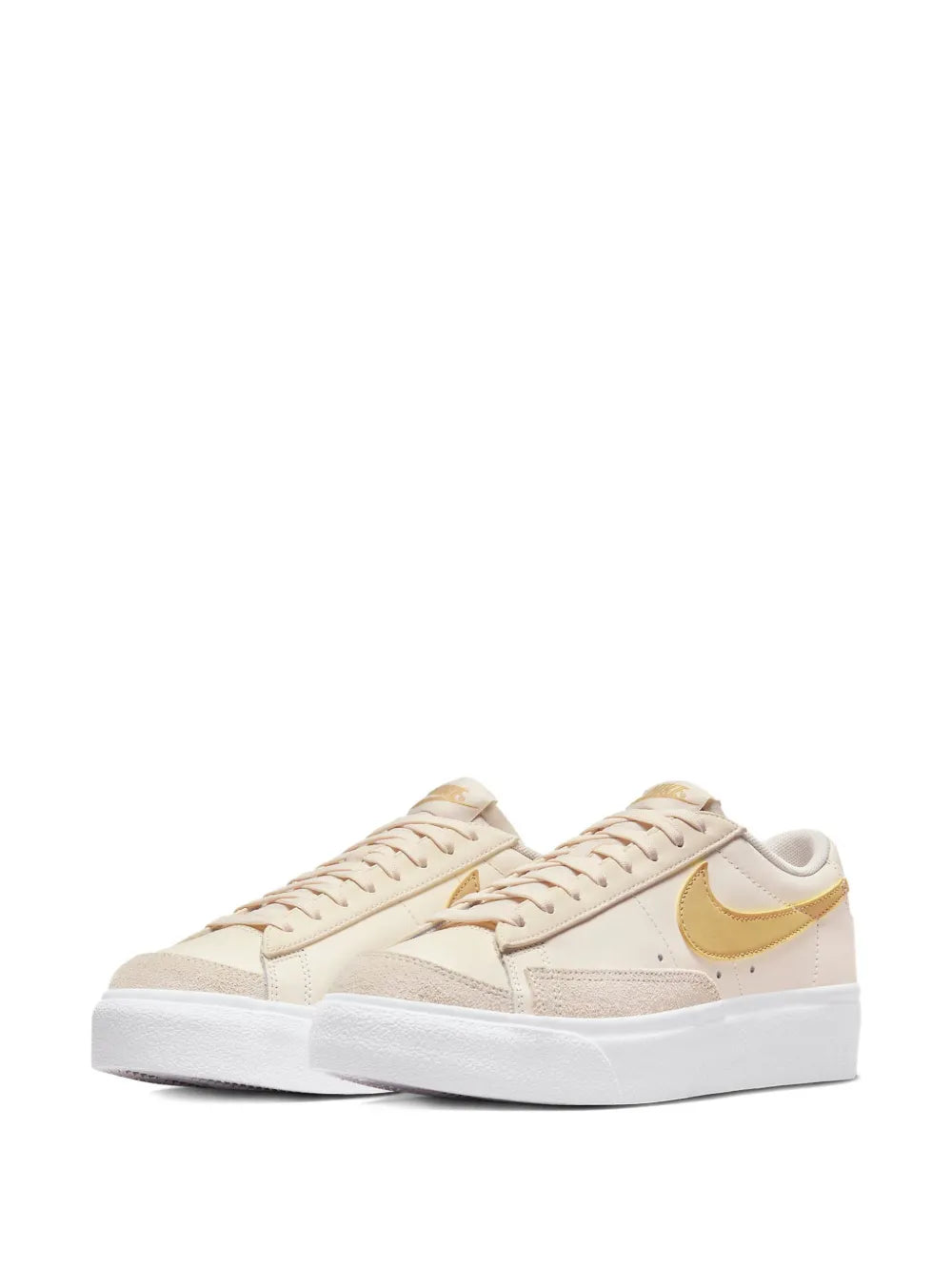 Nike Blazer Low — Ivory — Size US M 3.5 - US W 5 — Side View