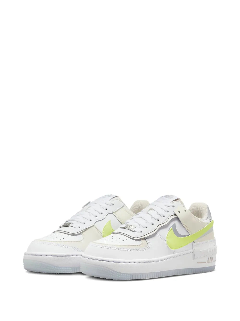 Nike Air Force 1 Shadow — White — Size US M 3.5 - US W 5 — Side View