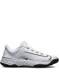 Nike Alpha Huarache Elite 4 Tf Lace-Up — White — Size US M 3.5 - US W 5 — Front View