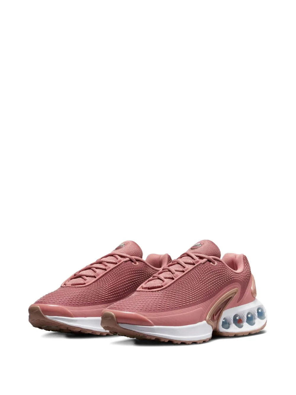 Nike Air Max Dn Lace-Up — Red — Size US M 3.5 - US W 5 — Side View