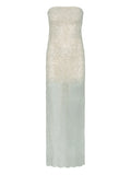 Rotate Birger Christensen Lace Midi Dress — White — Size XS — Front View