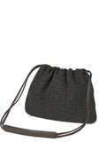 Brunello Cucinelli Net Embroidery Leather Soft Pochette — Same as shown — Size One Size — Front View