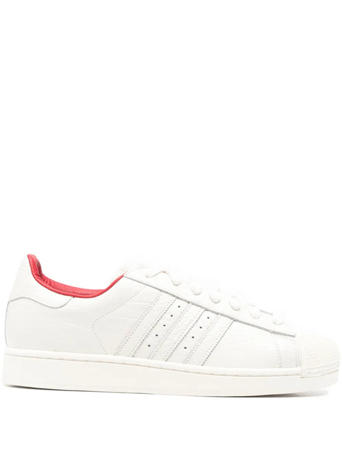 adidas Superstar Ii Three-Stripes Sneakers — White — Size US M 9.5 - US W 11 — Front View