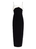 Sister Jane Kelly Bow Chain Dress — Black — Size M — Front View