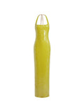 16Arlington Auden Sequin Halterneck Maxi Dress — Green — Size XS — Front View